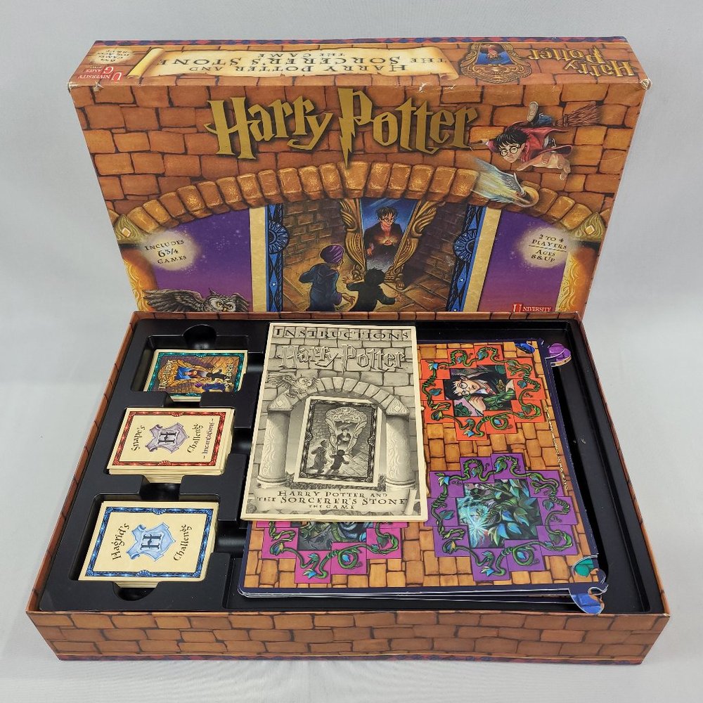 Harry Potter Sorcerer's Stone 2000 Board Game University Games